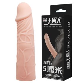 Lifelike Flesh Penis Sleeve