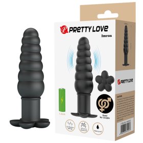 Floral Base Anal Beads Vibrator