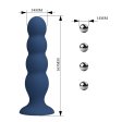 (image for) Four Metal Balls Anal Beads