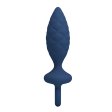 (image for) Stripy Anal Plug With Loop