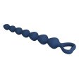 (image for) 10.5" Silicone Heart Anal Beads