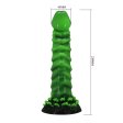 (image for) 9.0" Textured Silicone Dildo - Manticore