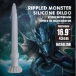 (image for) 16.9" Super Long Silicone Dildo - Basilisk