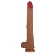 (image for) 14.8 inch Lifelike Textured Dildo