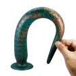 (image for) 18.5" Snake Tail Anal Plug - Verdant Titan