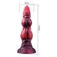 (image for) 9.4" Silicone Monster Dildo - Savage Beastlord