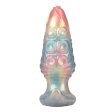 (image for) 7.0" Inflatable Studded Anal Plug - Ebon Leviathan
