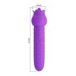 (image for) Heart Handle Licking Rose Vibrator