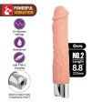 (image for) 8.8" Vibration Textured Dildo