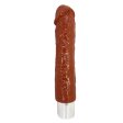 (image for) 9.3" Vibration Textured Dildo