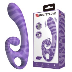 Two Color Silicone G-Spot Vibrator