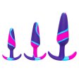 (image for) Pure Bliss Colourful Silicone Butt Plug