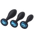(image for) Drop Shaped Jewelry Silicone Butt Plug