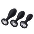 (image for) Drop Shaped Jewelry Silicone Butt Plug