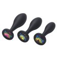 (image for) Drop Shaped Jewelry Silicone Butt Plug