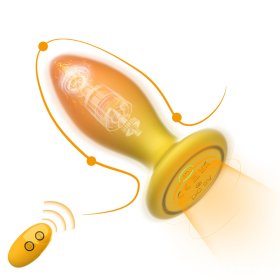 Belinda Double Layer Vibration Butt Plug