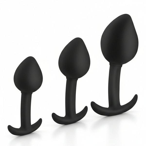 (image for) Pointed Silicone Anal Plug