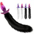 (image for) Alien Anal Dildo With Fox Tail