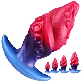 Tentacles Wearable Liquid Silicone Butt Plug