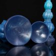 (image for) Ice Troll Monster Spikes Anal Beads