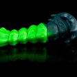 (image for) Spiral Growth Textured Bioluminescent Alien Dildo