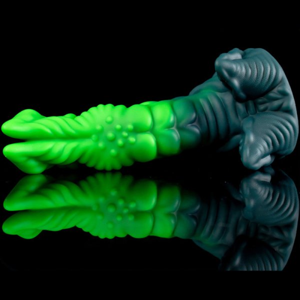 (image for) Split-Tip Mandible Bioluminescent Alien Dildo