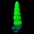 (image for) Silicone Dragon Dildo with Scales and Testicles