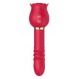 (image for) Double-sided Rose Wand Thrusting Vibrator