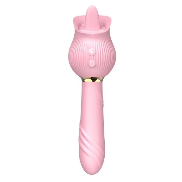 (image for) Double-sided Tongue Wand Licking Vibrator