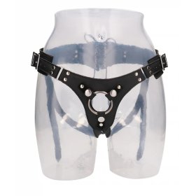 Ouch Leather Strap-on Harness