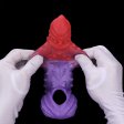 (image for) Hollow Silicone Dildo With Textured