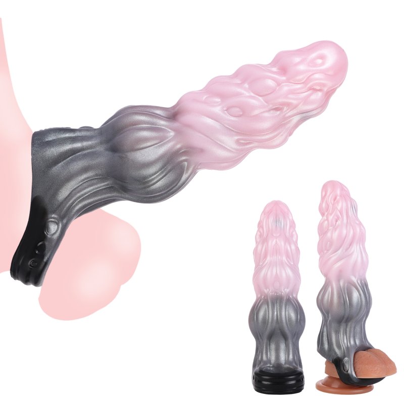 (image for) Fantasy Horse Texture 7.88in Penis Sleeve
