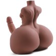 (image for) Big Butt 12.10 lb Male Torso Sex Doll