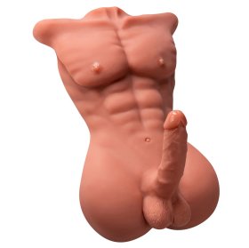 Atlas Torso Male Sex Doll With Flexible Dildo