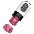 (image for) Telescopic Rotating Male Masturbator with Handle