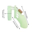 (image for) Luminous Green CB600 Chastity Cage