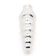 (image for) Stainless Steel Double Headerm Anal Beads
