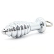 (image for) Metal Pull Ring Hollow Anal Plug