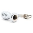 (image for) Metal Pull Ring Hollow Anal Plug