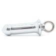 (image for) Metal Pull Ring Hollow Anal Dildo