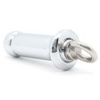 (image for) Metal Pull Ring Hollow Anal Dildo