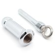 (image for) Metal Pull Ring Hollow Anal Dildo