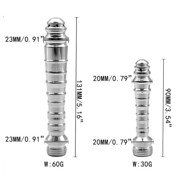 (image for) Aluminum Shower Enema Nozzle Cleaner