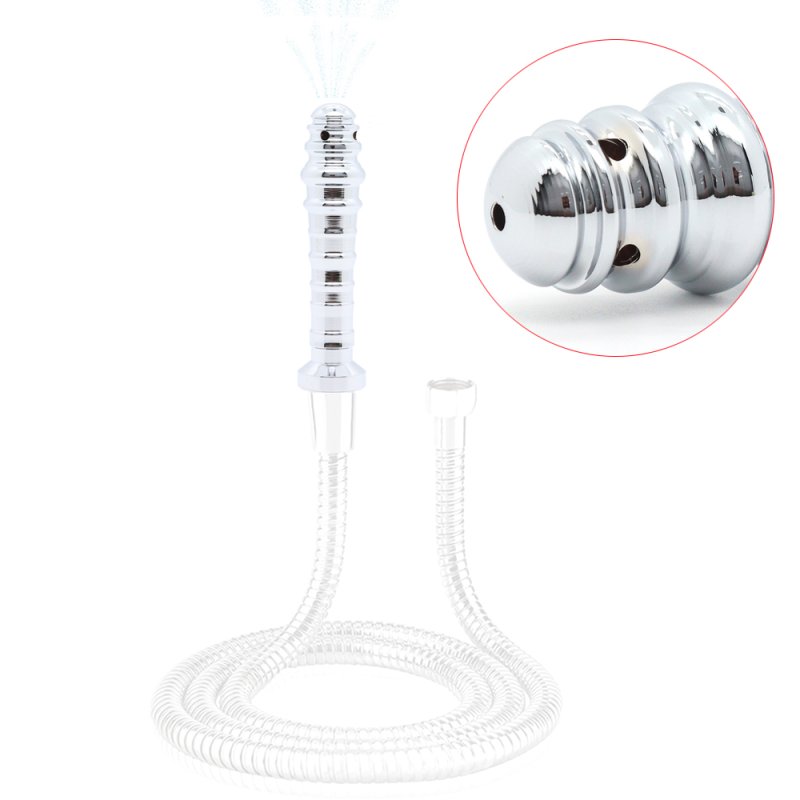(image for) Aluminum Shower Enema Nozzle Cleaner