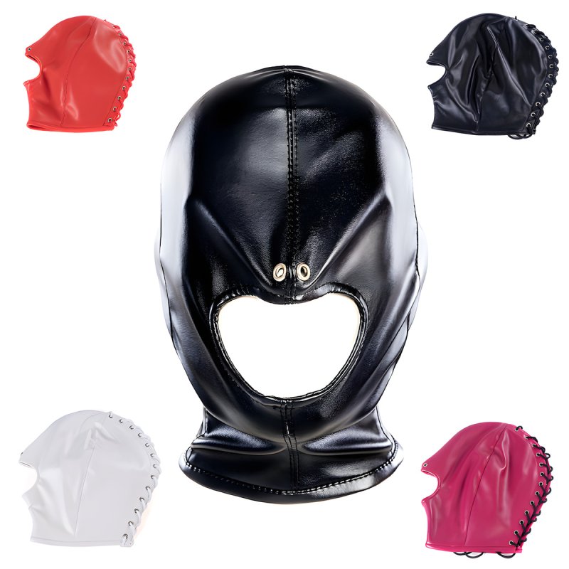 (image for) Open Mouth Bondage Hood