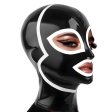 (image for) Rubber Mask with White Stripe