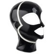 (image for) Rubber Mask with White Stripe