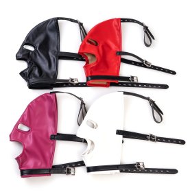 Mouth & Eyes Opening Belt Harness Face Mask