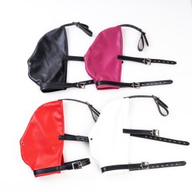 Full Face Belt Harness Bondage Mask