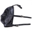 (image for) Full Face Belt Harness Bondage Mask